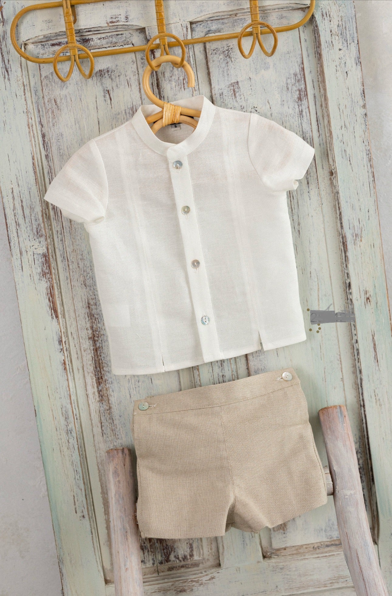 Conjunto ceremonia bebé niño Camille