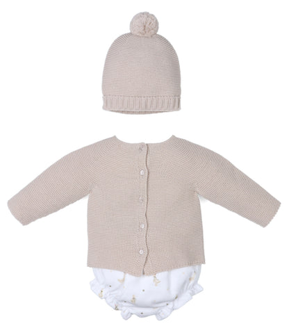 Conjunto con gorrito Olive